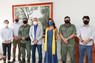 Paulo Roberto recebe especialistas e debate segurança pública na Prefeitura da Vitória