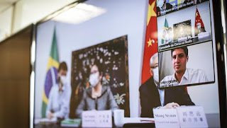 João Campos e Isabela de Roldão discutem parcerias e ações para o Recife em conjunto com o Consulado Chinês João Campos e Isabela de Roldão discutem parcerias e ações para o Recife em conjunto com o Consulado Chinês