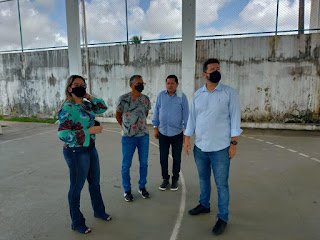 Cabo de Santo Agostinho | Comandando Secretaria de Educação, Betinho Gomes realiza vistoria a escolas e equipamentos Cabo de Santo Agostinho | Comandando Secretaria de Educação, Betinho Gomes realiza vistoria a escolas e equipamentos