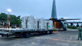 Amazonas recebe respiradores e oxigênio do Exército; Governo da Venezuela também ajuda com suprimentos e oxigênio