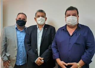 Deputado Paulo Dutra recebe prefeito e vereador mais votado de São Caetano Deputado Paulo Dutra recebe prefeito e vereador mais votado de São Caetano