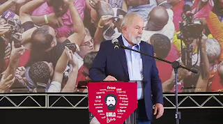 Reafirmando inocência, Lula diz que “dor que sente não é nada diante de 270 mil pessoas que viram seus entes morrerem”