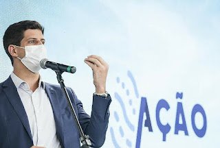 “É inaceitável: Quase 3 mil mortes no Brasil hoje!”, desabafa João Campos; prefeito do Recife defendeu uso de máscara e vacinação