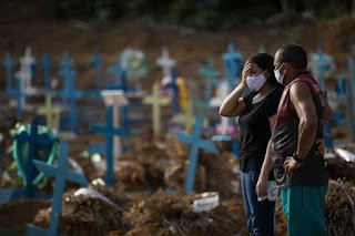 Devastador: coronavirus mata 2.286 pessoas em 24 horas no Brasil