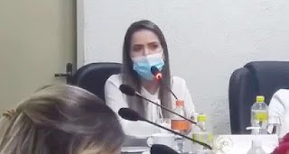 Cortês |  Na Câmara, Secretária é elogiada por Cristiane Oliveira após esclarecimentos sobre a saúde municipal