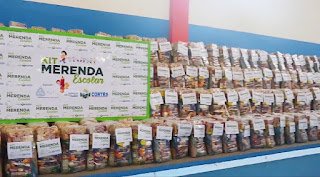 Cristiane Oliveira solicita e prefeitura de Cortês entregará 2.200 kits da merenda escolar