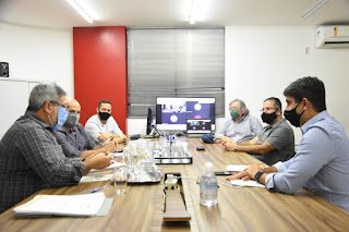 Deputado Erick Lessa participa de reunião da Apatec Deputado Erick Lessa participa de reunião da Apatec
