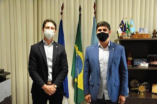 Deputado Erick Lessa se reúne com o secretário Antonio de Pádua