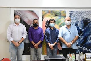 Designado pelo prefeito Joselito Gomes e na companhia de Waldemar Borges e Renné Gonçalves, Lula do Padre busca conquistas para Gravatá na Secretaria Estadual de Agricultura