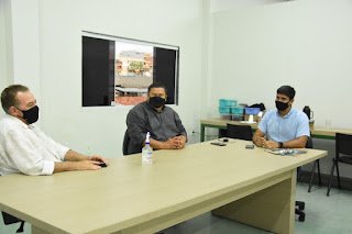 Deputado Erick Lessa se reúne com representantes do Polo Têxtil