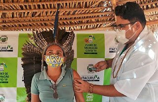 Itacuruba-PE | Vacinação de indígenas contra covid-19 é iniciada após atuação do MPF