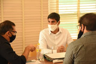 Erick Lessa se reúne com prefeito de Arcoverde Erick Lessa se reúne com prefeito de Arcoverde