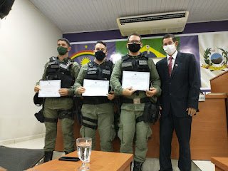 Chã Grande | Reconhecimento: Sargento Rodolfo Silva e equipe são homenageados pela Câmara Municipal