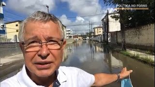 Jaboatão | Elias Gomes visita obra inacabada e manda recado para Anderson Ferreira: “precisa aprender a fazer as coisas direito”