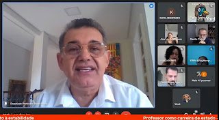 Professor Paulo Dutra convoca educadores para pressionarem deputados federais por direito à estabilidade na Reforma Administrativa