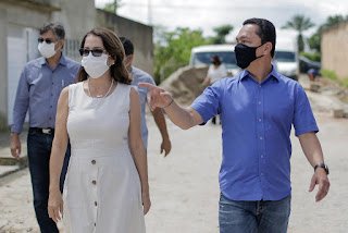 André Ferreira visita Mary Gouveia e anuncia R$ 600 mil para infraestrutura de Escada André Ferreira visita Mary Gouveia e anuncia R$ 600 mil para infraestrutura de Escada