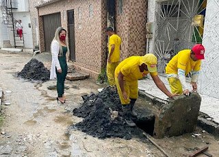 No Recife, Natália de Menudo busca melhorias no saneamento básico das comunidades periféricas