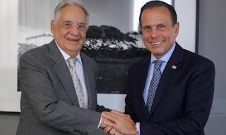 FHC declara apoio à candidatura de João Doria à Presidência FHC declara apoio à candidatura de João Doria à Presidência