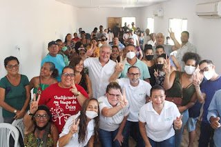 Em Jaboatão, Augusto Coutinho participa de encontro com lideranças