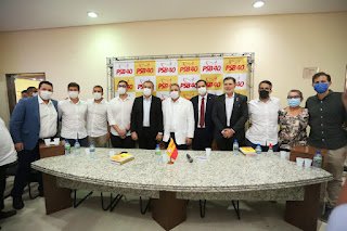 Danilo destaca força política do PSB com filiações  de Eriberto Medeiros, Tony Gel e Jarbas Filho