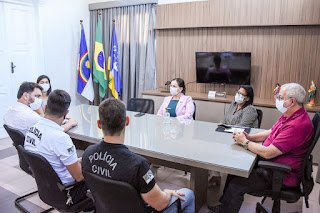 Prefeito Joselito Gomes se reúne com Polícia Civil e OAB em busca de implantar Delegacia da Mulher em Gravatá