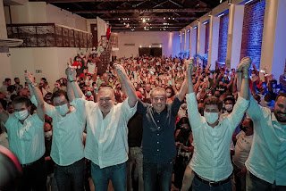 Danilo e João abrem pré-campanha no Recife em ato do deputado Marco Aurélio Danilo e João abrem pré-campanha no Recife em ato do deputado Marco Aurélio