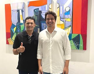 Em Correntes, Lucas Ramos recebe apoio de Edimilson da Bahia à sua pré-candidatura a deputado federal