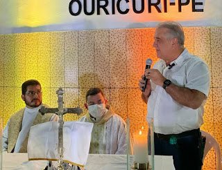 Augusto Coutinho participa da homenagem a Frei Damião em Ouricuri