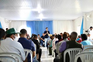 Em Chã Grande, Sérgio do Sindicato recebe Miguel Coelho e Fernando Bezerra Coelho; petista reafirmou apoio à pré-candidatura de Miguel ao Governo de Pernambuco
