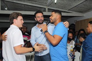 Recife: com Miguel Coelho, Diego Ketriri se compromete com fornecimento de água no bairro de Dois Unidos