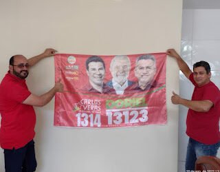 Em Gravatá, Professor Miro declara apoio a Doriel Barros e Carlos Veras; Val Pessoa comemora adesão