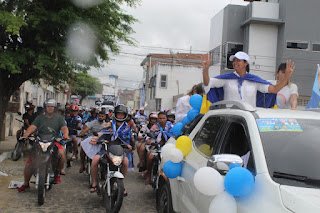 Gravatá: carreata de Silmara Enfermeira chama a atenção e reafirma tendência de ser grande surpresa nas urnas