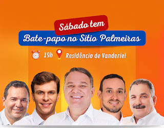 Hoje em Chã Grande: grupo liderado por Sérgio do Sindicato promove encontro em apoio a Eriberto Medeiros, Júnior Matuto e Miguel Coelho