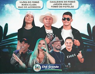 Dias 26 e 27 deste mês: Prefeitura de Chã Grande divulga programação do Festival Nordestino do Agricultor