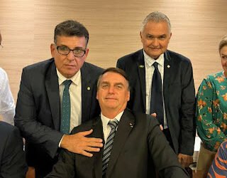Coronel Meira participa de reunião com Bolsonaro e parlamentares do PL