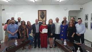 Conselho de Educação homenageia senadora eleita Teresa Leitão