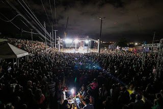 “A caminho do amor”: último dia de apresentação do Natal de Gravatá lota pátio de eventos