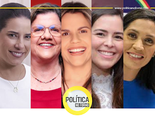 Governo de Pernambuco, Alepe, Câmara e Senado: mulheres conquistam espaço e ampliam participação na política