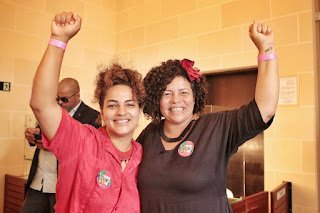 Recife: eleitas deputadas estaduais, Dani Portela e Rosa Amorim promovem posse popular na Rua da Aurora