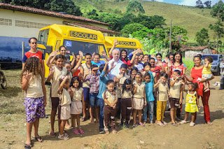 Gravatá: Pela primeira vez alunos do Sítio Locas são beneficiados com transporte escolar e gestão municipal realiza sonho antigo