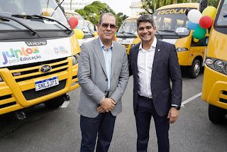 Renato Antunes reafirma parceria com Jaboatão e destina ônibus para educação na cidade