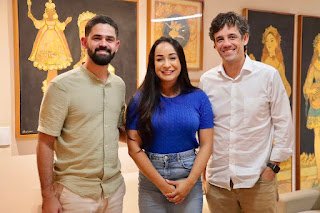 Durante encontro com Daniel Coelho, Rebeca Lucena reforça pautas para o turismo de Abreu e Lima