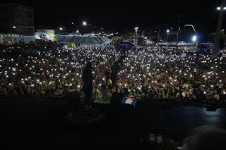 Sucesso: público lota pátio de eventos na primeira noite da Festa de Reis em Gravatá