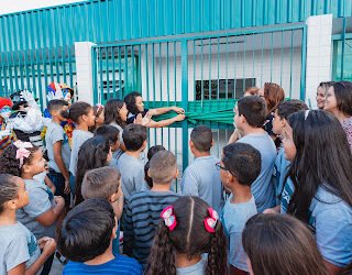 Educação: Lucielle inaugura escola de tempo integral em Bezerros
