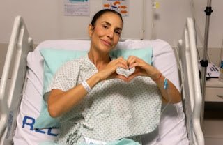 Ivete Sangalo é internada após diagnóstico de pneumonia