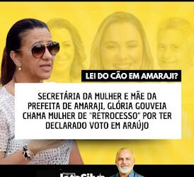 Radialista Jota Silva repercute polêmica envolvendo a Secretária da Mulher de Amaraji; confira