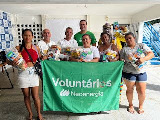Colaboradores da Neoenergia Pernambuco entregam mais de oito toneladas de alimentos a ONGs de todo o Estado