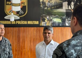 Renato Antunes assegura destinação de emendas para o Batalhão de Choque de Pernambuco