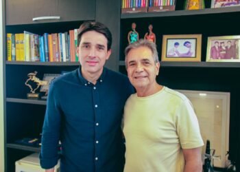 Silvio Costa Filho e Carlos Santana se reúnem para debater Ipojuca