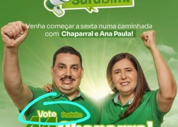 Nas redes sociais, Chaparral pede voto antes da hora